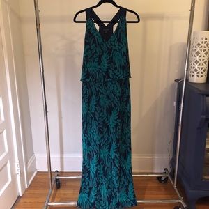 💫 3 for $30 💫 navy and Emerald full length dress